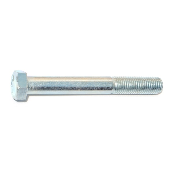 Midwest Fastener Grade 5, 3/8"-24 Hex Head Cap Screw, Zinc Plated Steel, 3 in L, 6 PK 60207 - main
